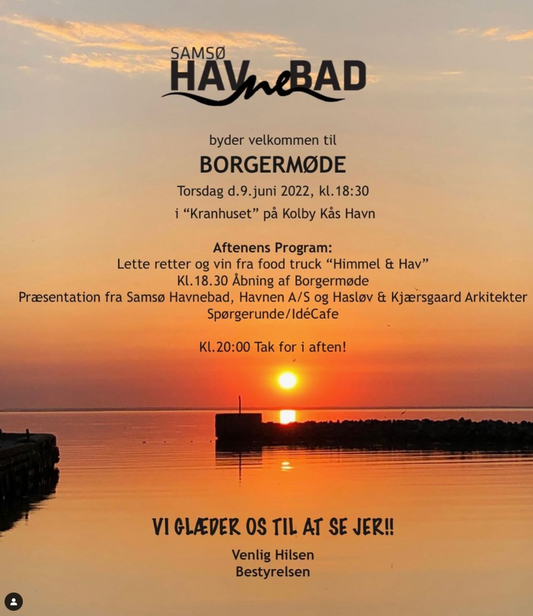 Pogram for borgermøde