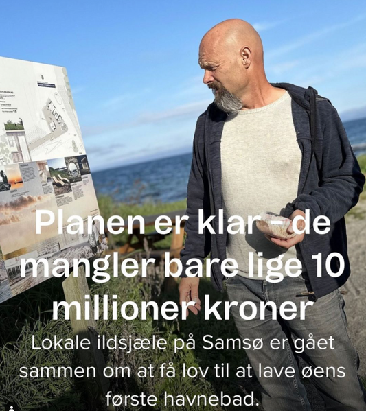 TV2 Østjylland besøger Samsø Havnebad